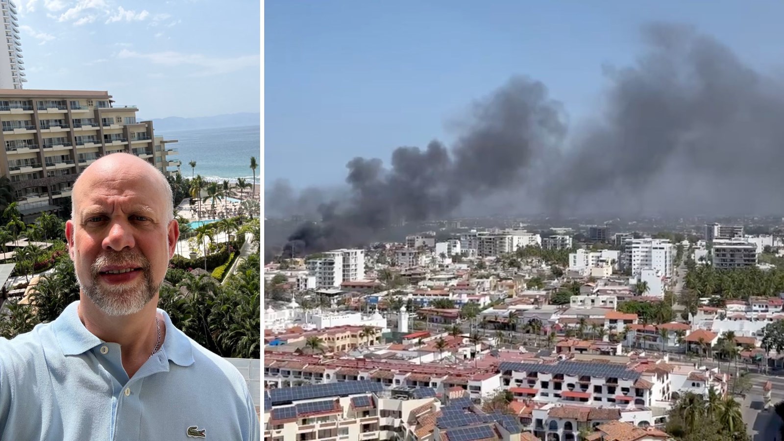 Bruno Rancourt est venu à Puerto Vallarta pour participer à un congrès d'affaires.