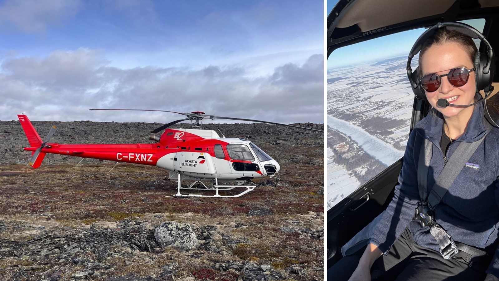 Cassandra Dupont: histoire d'une pilote d'hélicoptère passionnée