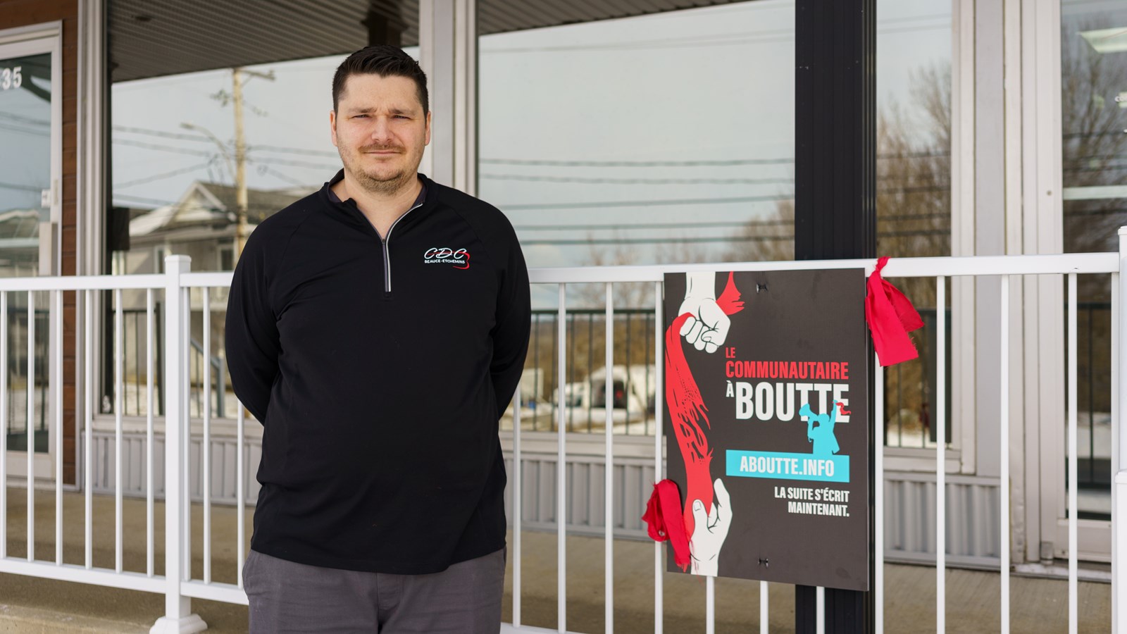 Olivier Turcotte, responsable des communications à la CDC Beauce-Etchemins