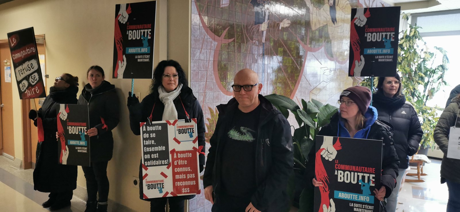 Le communautaire à boutte: une première démonstration publique