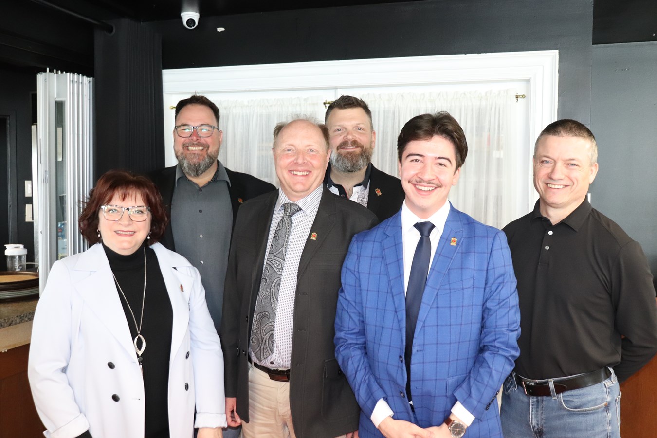 Les membres du conseil de ville de Beauceville