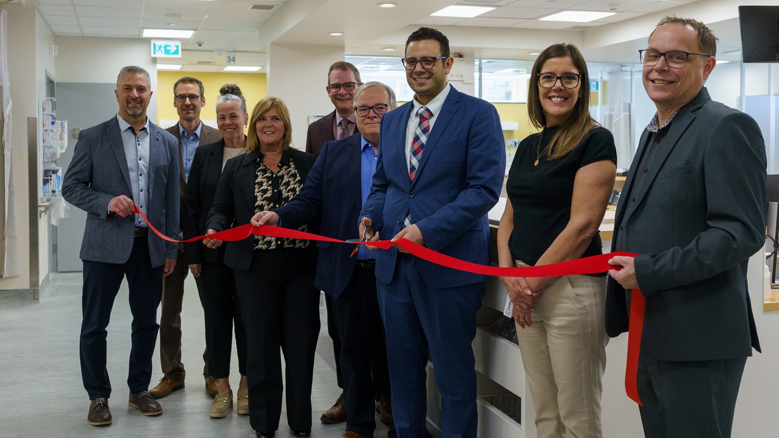 De nouveaux locaux inaugurés aux urgences de l'Hôpital de Saint-Georges