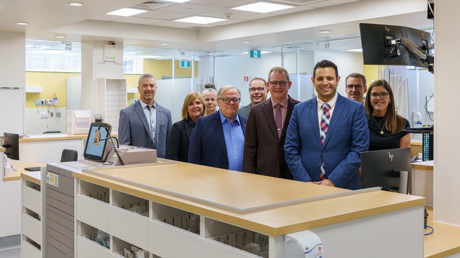 De nouveaux locaux inaugurés aux urgences de l'Hôpital de Saint-Georges