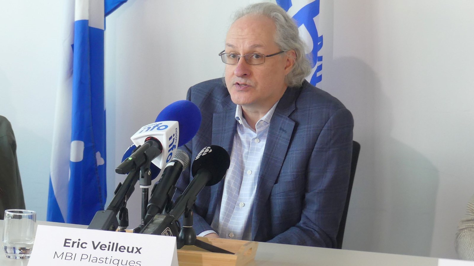 Éric Veilleux, président de MBI Plastiques.