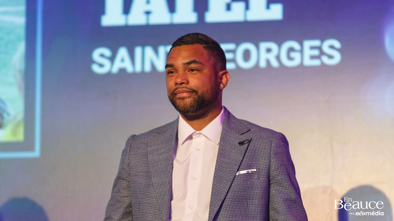 Steeven Mathieu reçoit l'Élitas d'or au 47e Gala du Mérite Sportif Beauceron