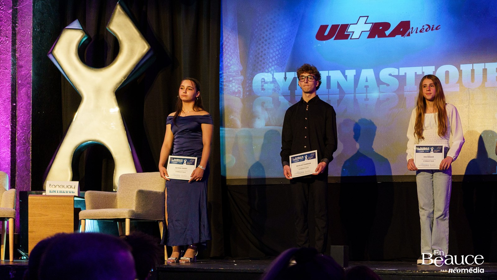 Steeven Mathieu reçoit l'Élitas d'or au 47e Gala du Mérite Sportif Beauceron