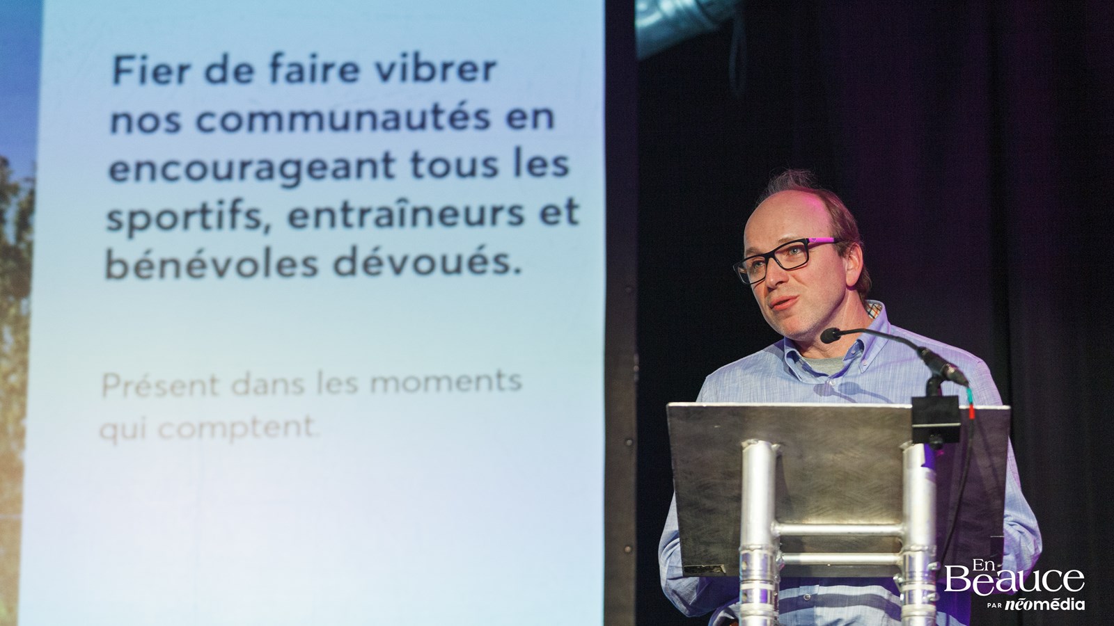 Steeven Mathieu reçoit l'Élitas d'or au 47e Gala du Mérite Sportif Beauceron