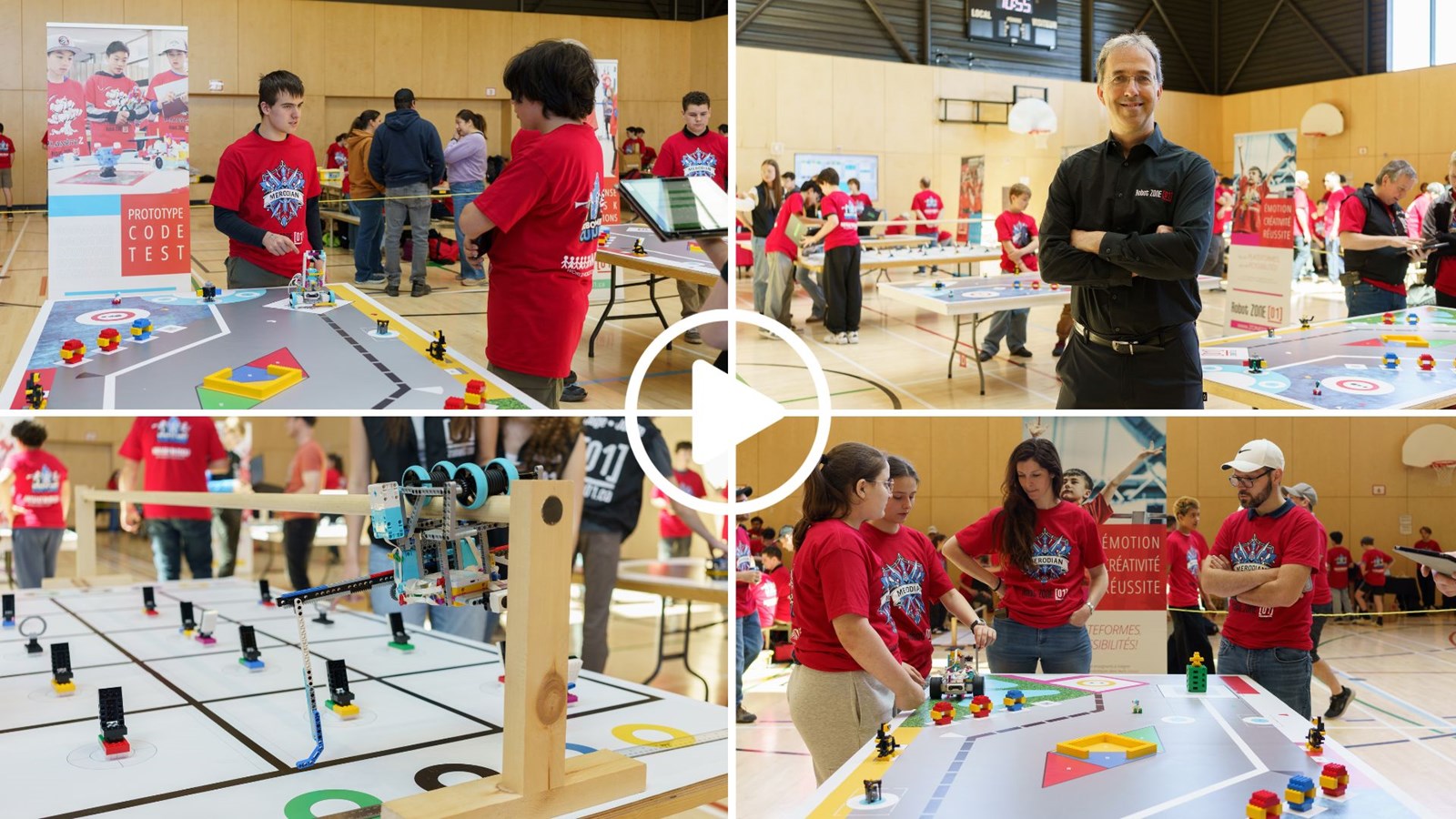 Saint-Georges: immersion à la compétition régionale de robotique Québec Rive-Sud