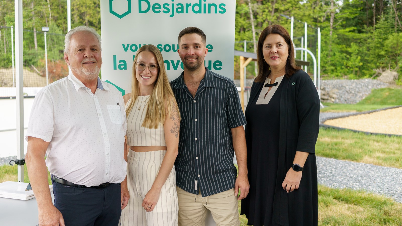 Un parc de loisirs inauguré à Saint-René