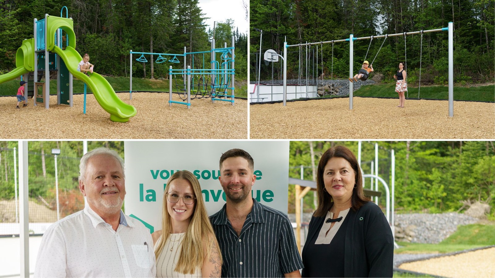 Un parc de loisirs inauguré à Saint-René