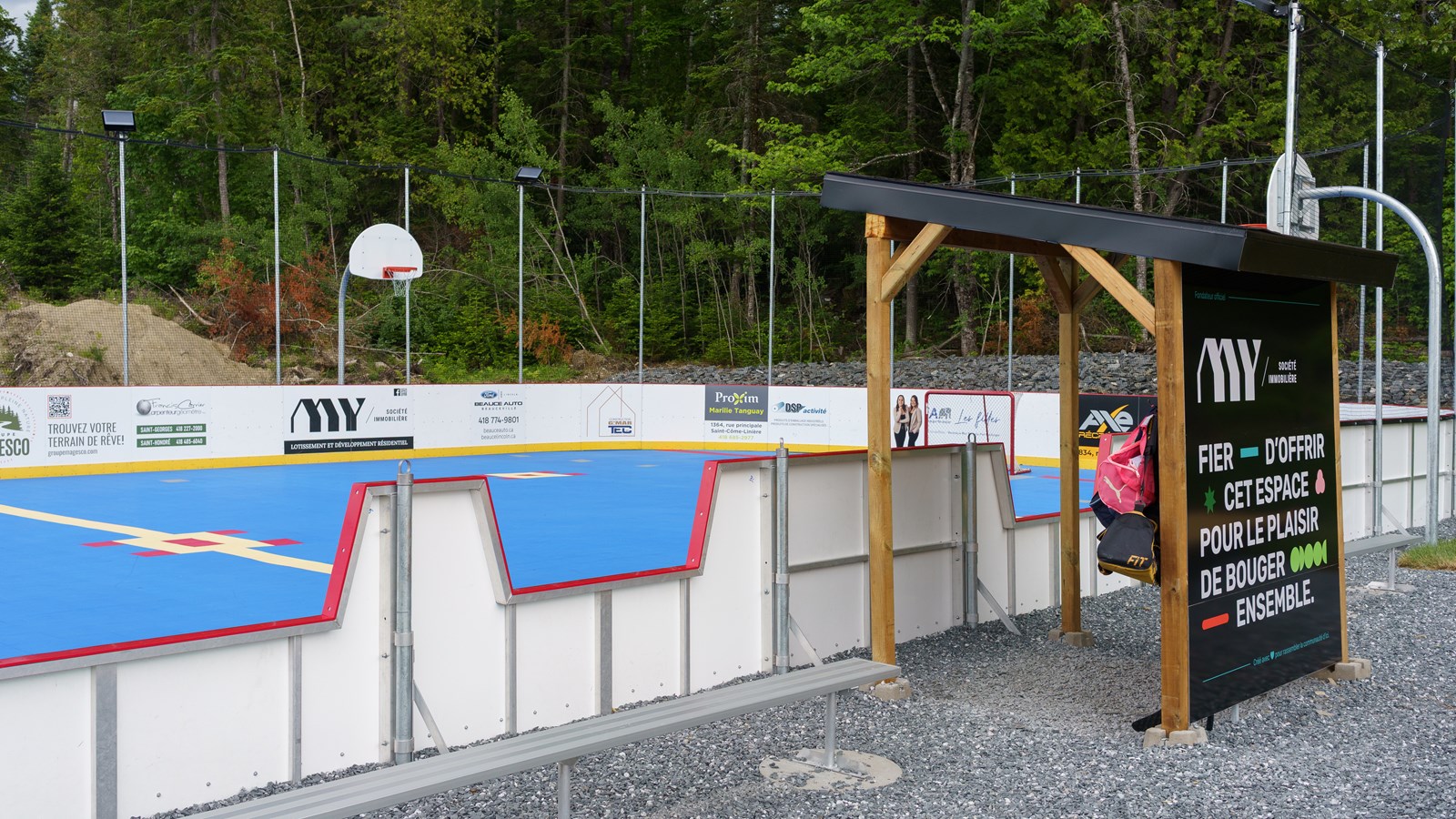 Un parc de loisirs inauguré à Saint-René