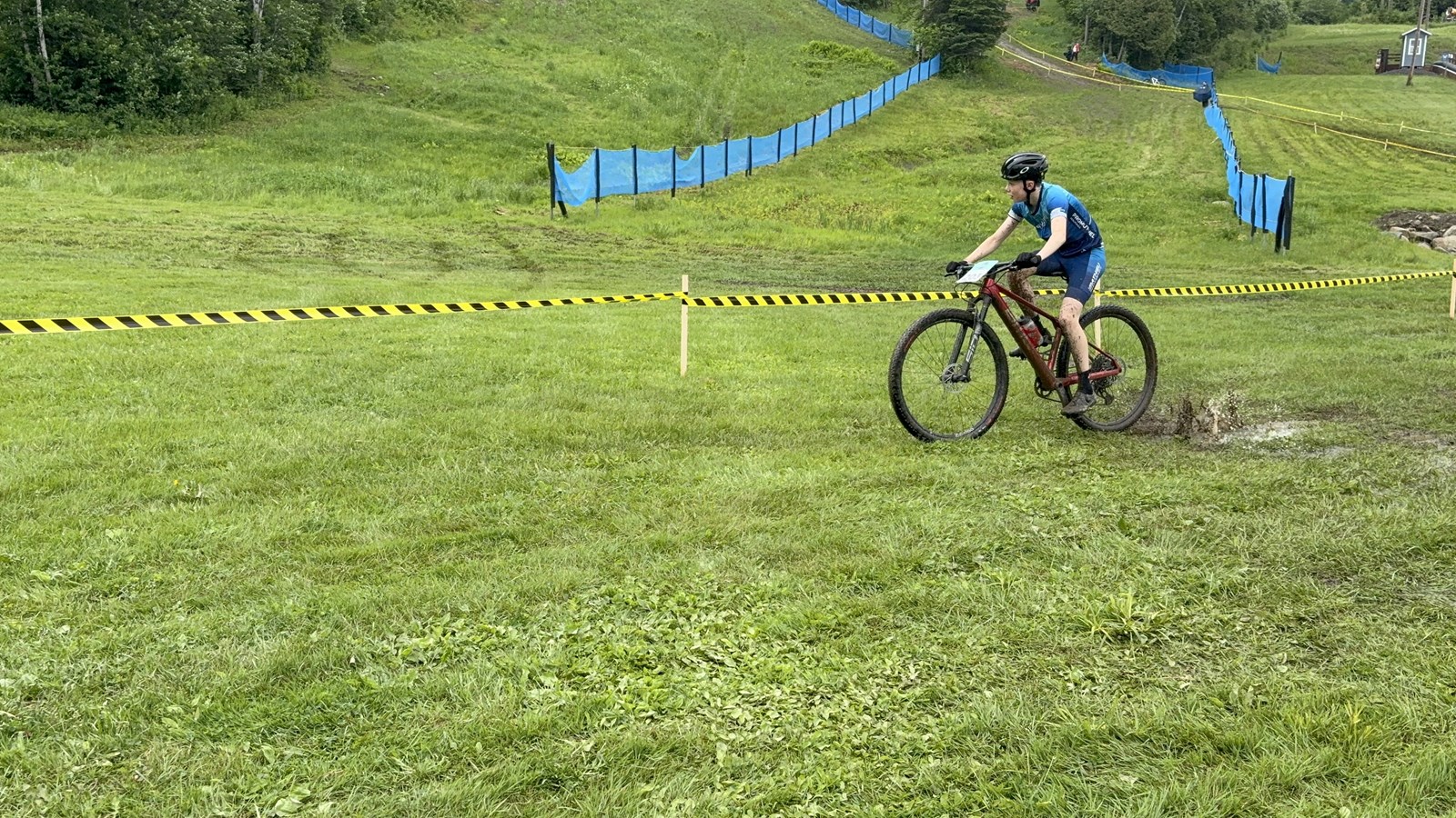 Vélo de montagne: Eliot Grondin reconnaissant d'être l'invité spécial de la compétition