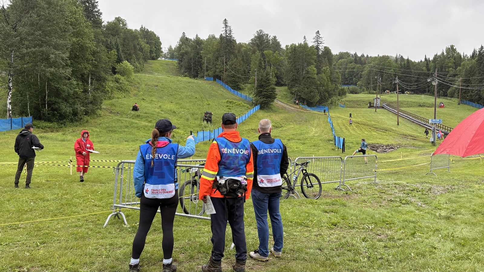 Vélo de montagne: Eliot Grondin reconnaissant d'être l'invité spécial de la compétition