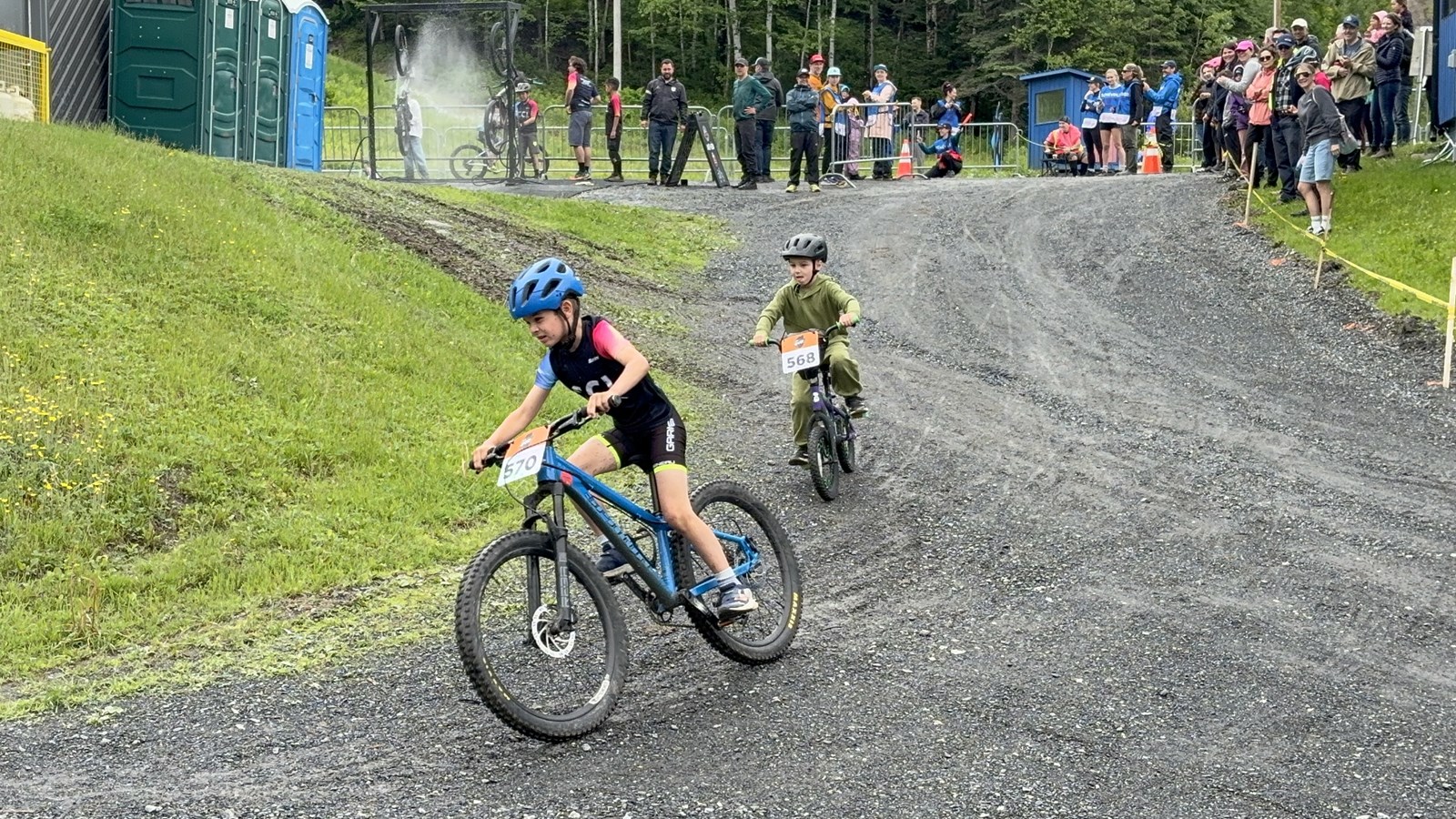Vélo de montagne: Eliot Grondin reconnaissant d'être l'invité spécial de la compétition