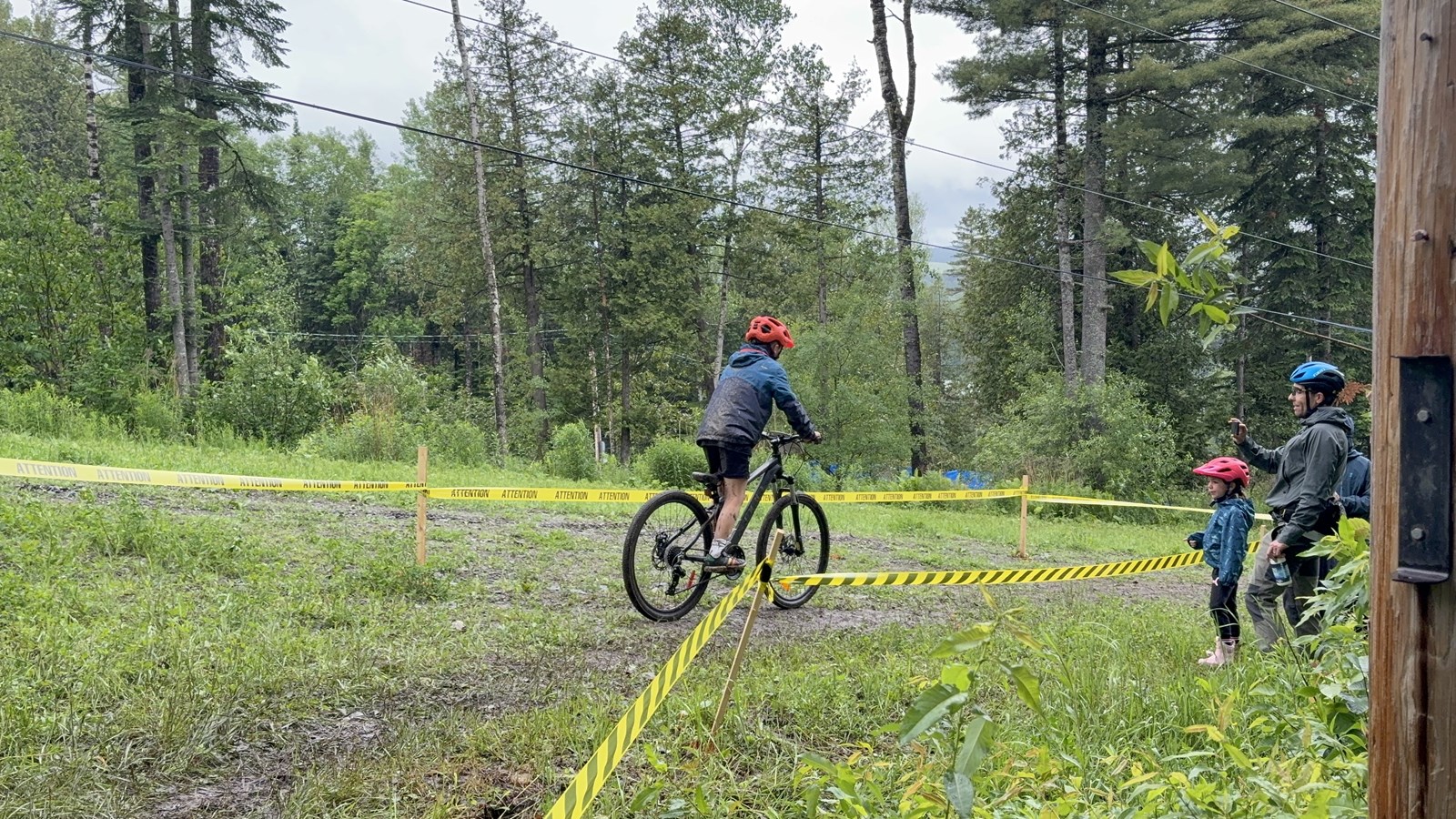 Vélo de montagne: Eliot Grondin reconnaissant d'être l'invité spécial de la compétition