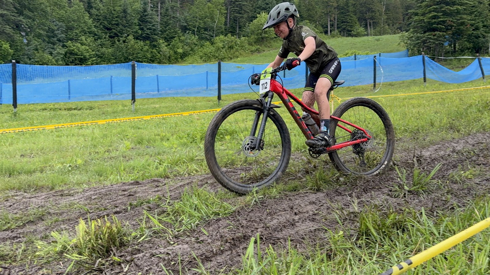 Vélo de montagne: Eliot Grondin reconnaissant d'être l'invité spécial de la compétition