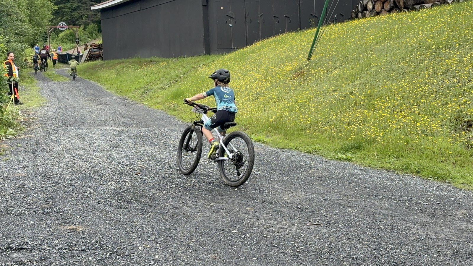 Vélo de montagne: Eliot Grondin reconnaissant d'être l'invité spécial de la compétition