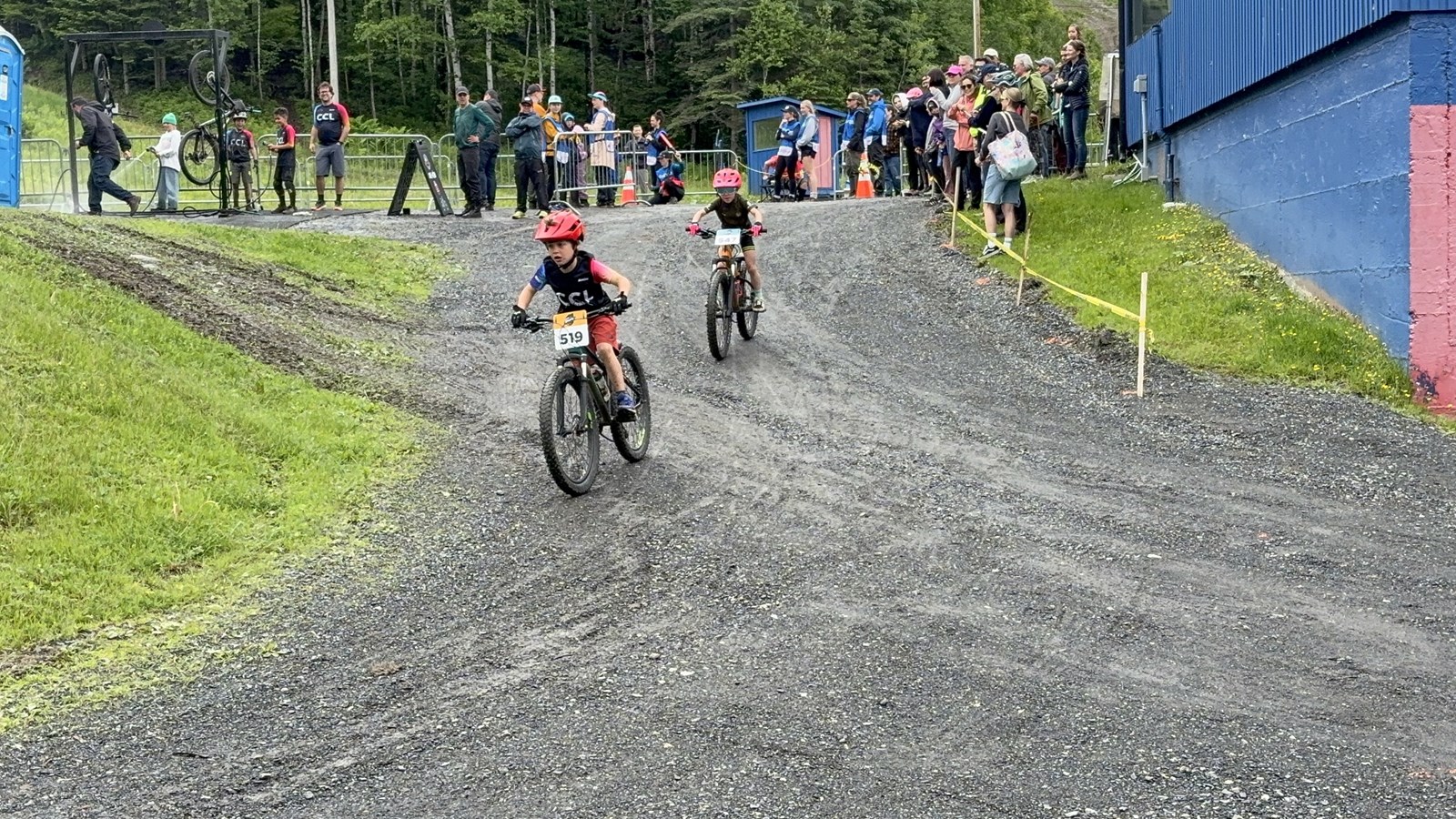 Vélo de montagne: Eliot Grondin reconnaissant d'être l'invité spécial de la compétition