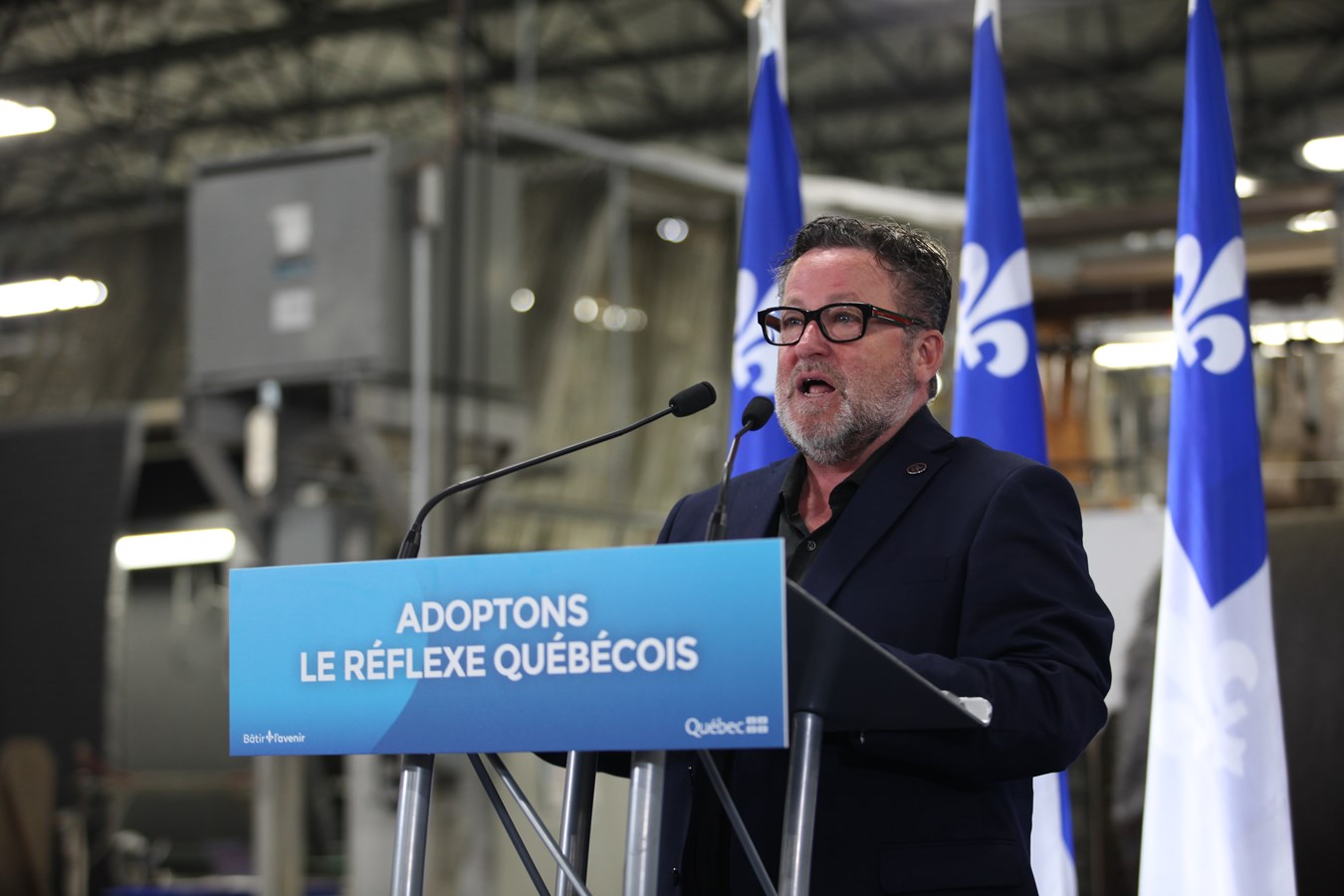 Donald Martel, ministre de l’Agriculture, des Pêcheries et de l’Alimentation,