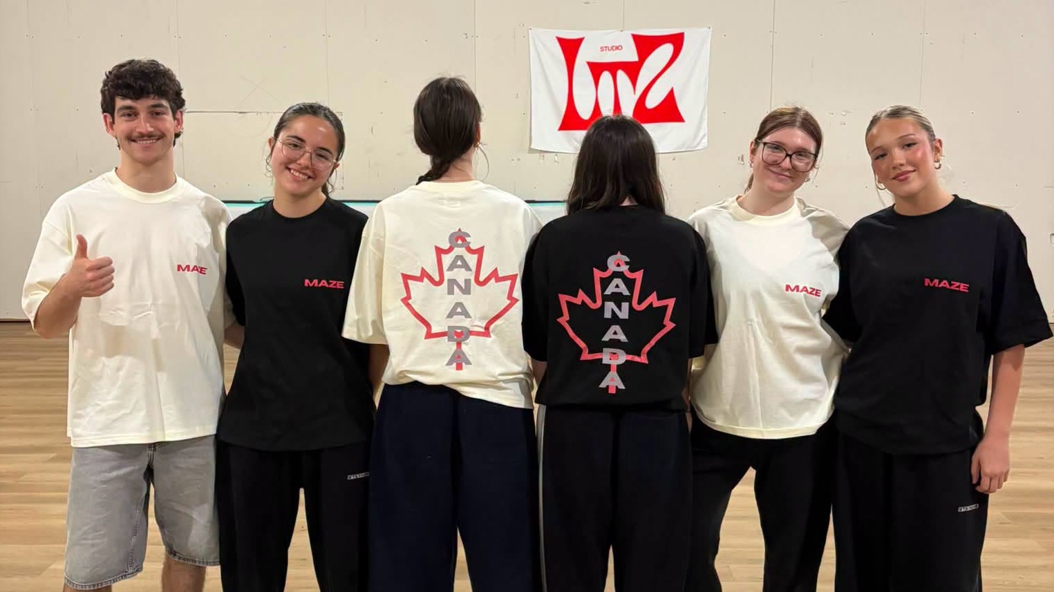 La troupe de danse Maze
