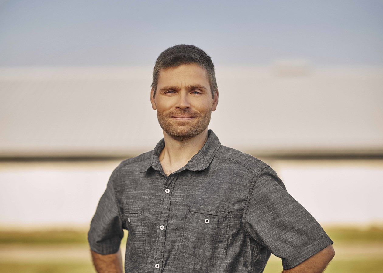René Roy, président des Éleveurs de porcs de la Beauce