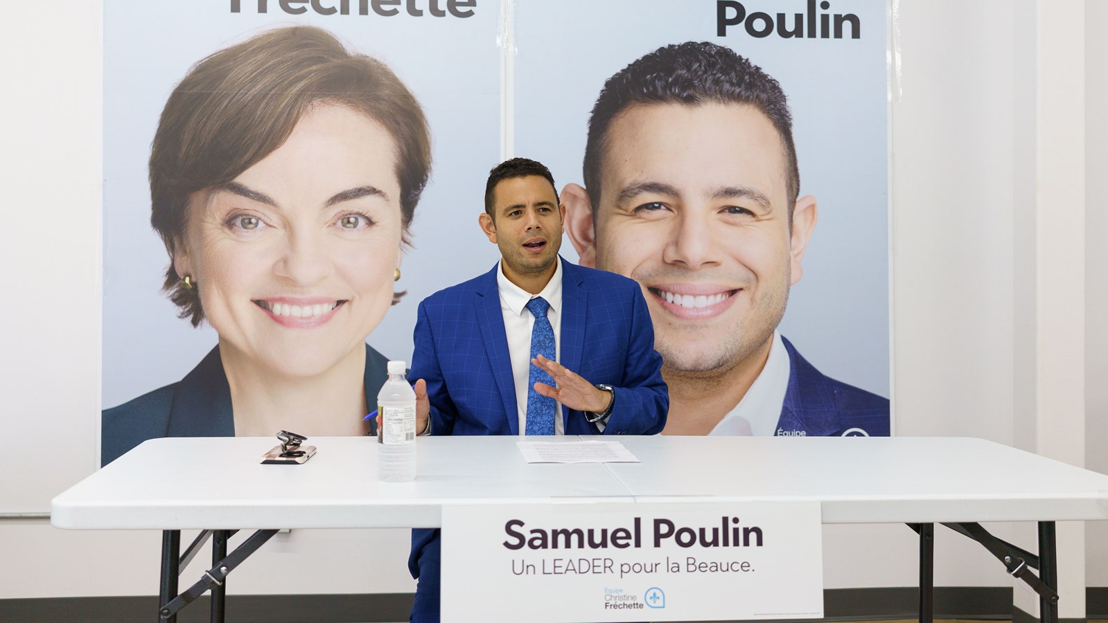 La sécurité économique de la Beauce au coeur de la campagne de Samuel Poulin