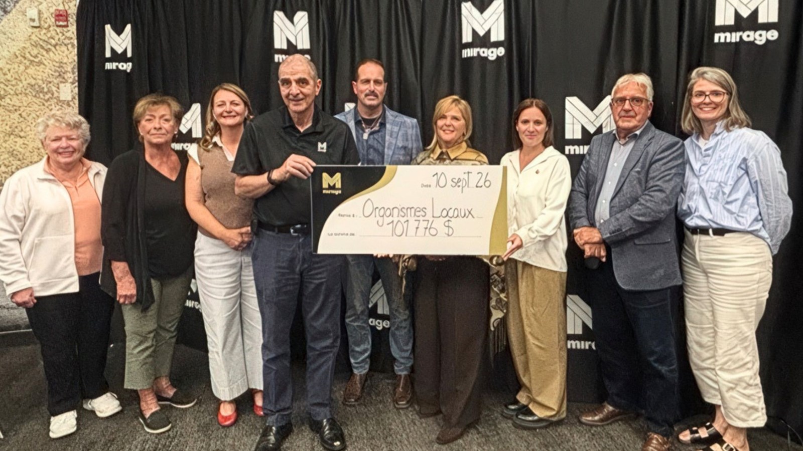 Plus de 100 000 $ récoltés au 29e Tournoi de golf de Mirage