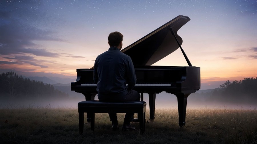 Le pianiste Nathan Loignon a joué 24 heures de piano en direct