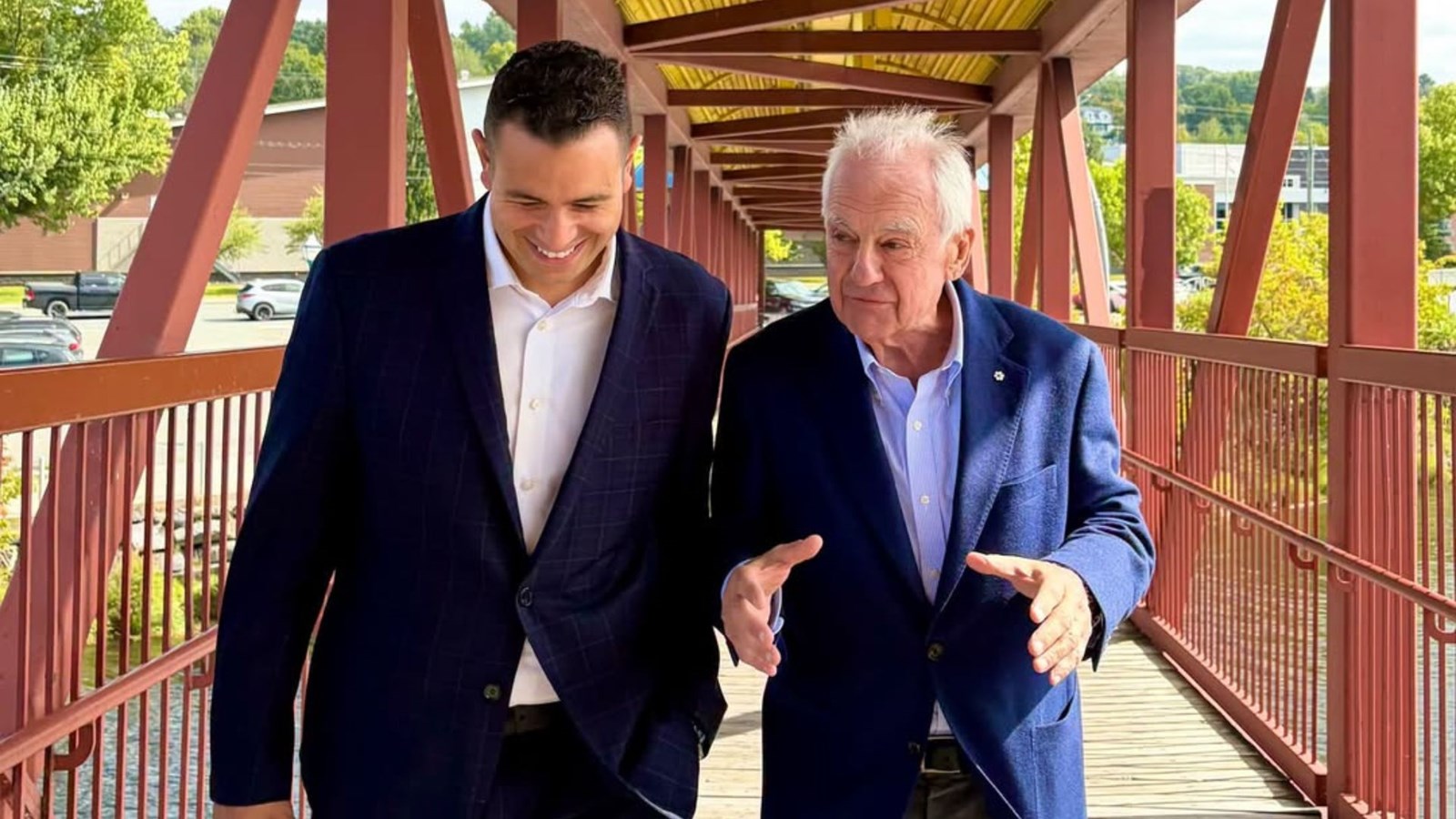 Samuel Poulin reçoit l'appui de l'homme d'affaires Marcel Dutil