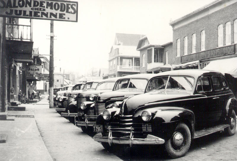 Taxi en 1940