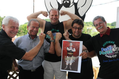 En route pour le Festi-Force Louis-Cyr