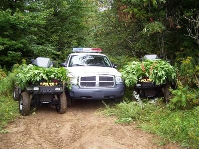 Une récolte profitable pour les policiers