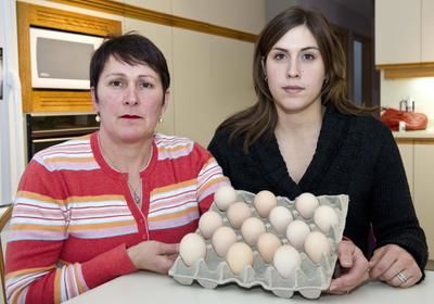 Danielle Landreville continue à donner ses oeufs