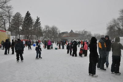 Le Festi-Glace se conclut sous la neige