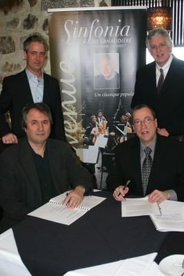 Des musiciens heureux à la Sinfonia de Lanaudière