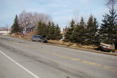Grave accident sur la route 158