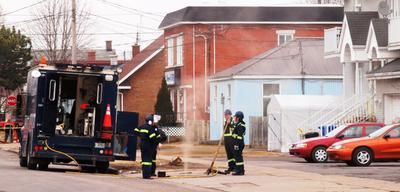 Fuite de gaz à Joliette