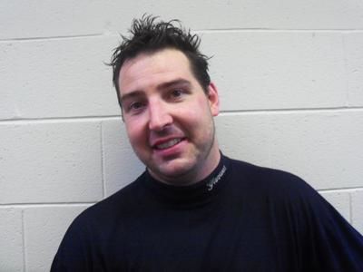 Mathieu Melançon avec le Blizzard