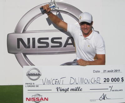 Coupe Nissan: Gain de Vincent Dumouchel