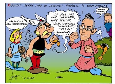 Caricature du 12 octobre 2011