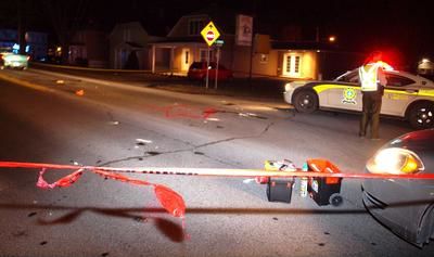 Un piéton happé mortellement  à St-Félix-de-Valois
