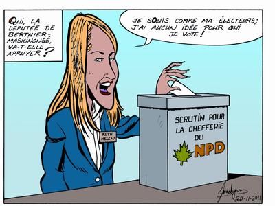 Caricature du 30 novembre 2011