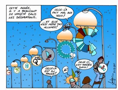 Caricature du 7 décembre 2011