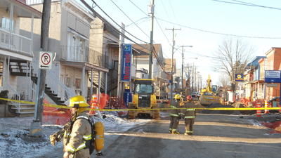 Fuite de gaz et évacuation à Saint-Jacques-de-Montcalm