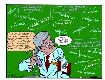Caricature du 7 mars 2012