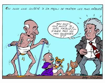 Caricature du 21 mars 2012