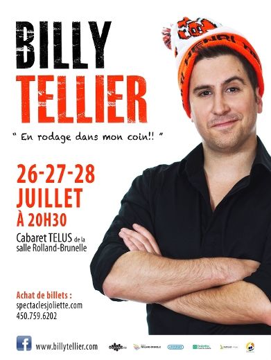 Billy Tellier en rodage à Joliette