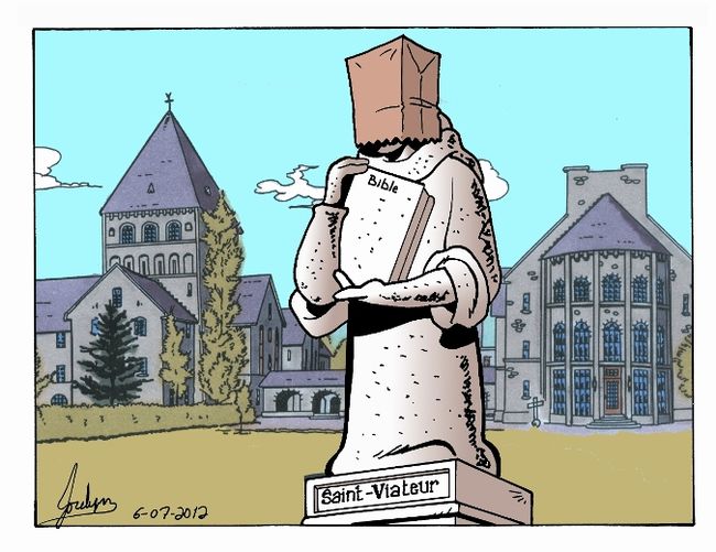 Caricature du 11 juillet du Journal de Joliette