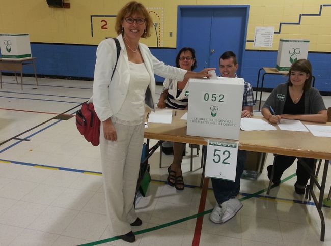« Québec Solidaire est en pleine progression » — Flavie Trudel