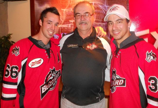 Dany Roch avec le Blizzard